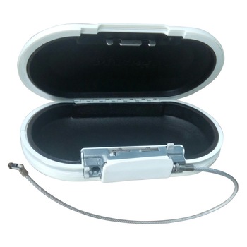 Miniseif portabil pentru camere, telefoane, portofele, carduri Bormanico, GRI INCHIS, 240 x 130 x 60 mm Miniseif portabil pentru camere, telefoane, portofele, carduri Bormanico, GRI INCHIS, 240 x 130 x 60 mm