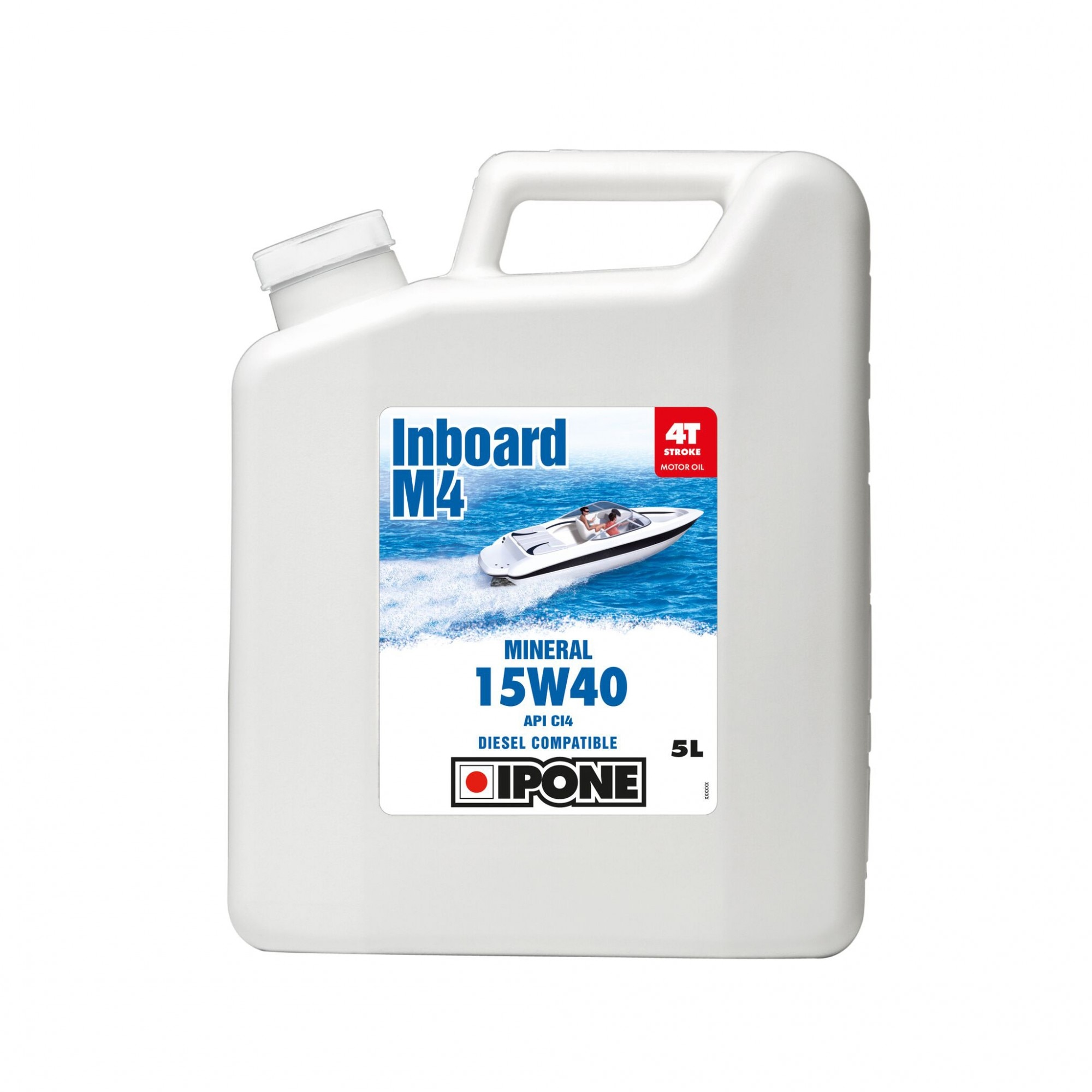 Ulei motor IPONE M4 INBOARD 15W40, 5L