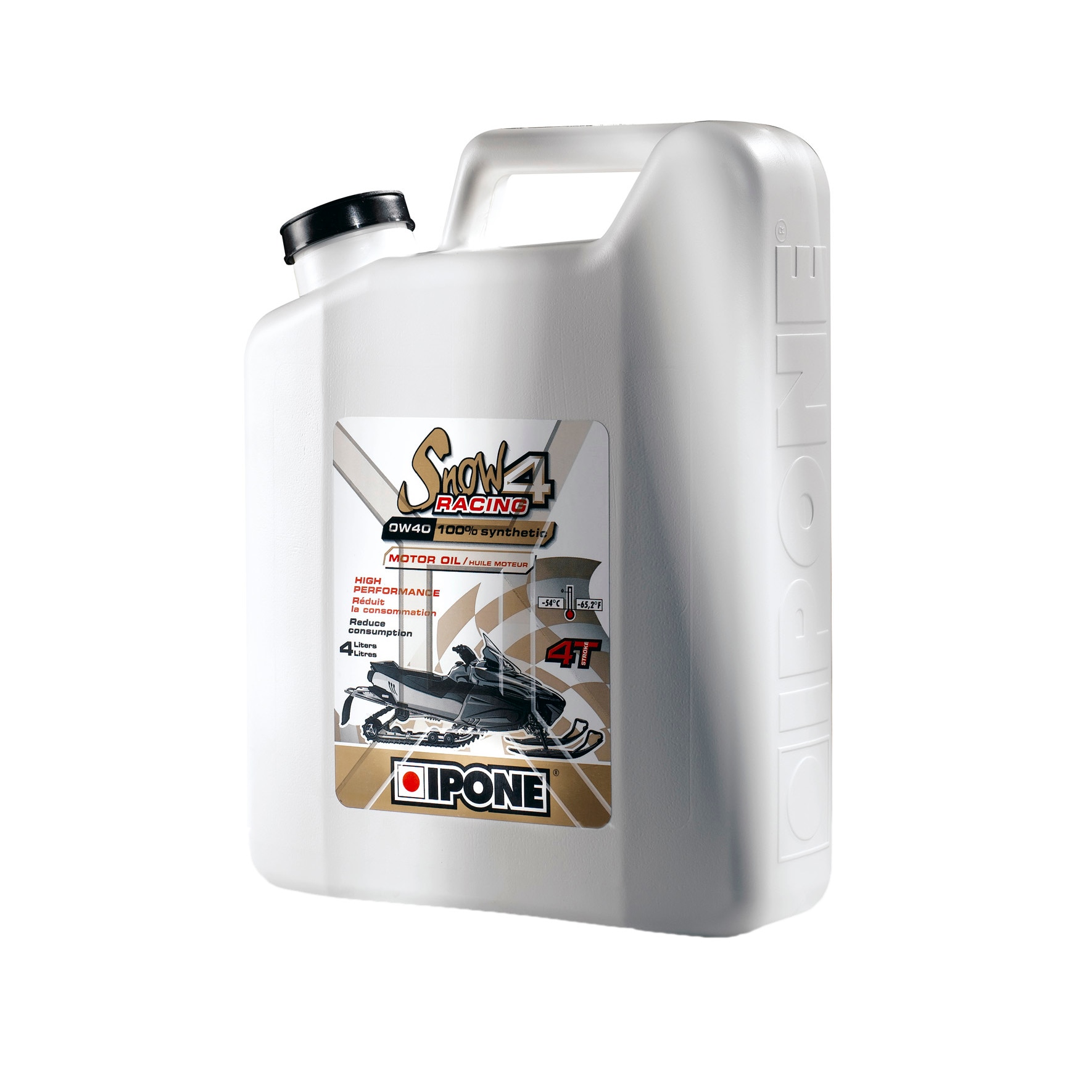 Ulei motor IPONE SNOW RACING 4T 0W40, 4L