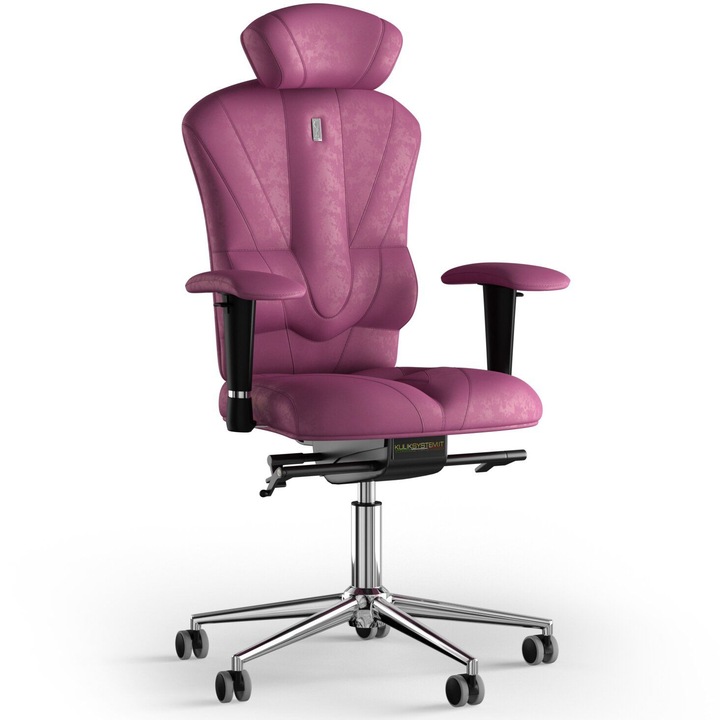 Kulik System Victory, Ergonomikus irodai szék, Textil, Rózsaszín