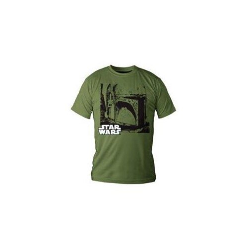 Tricou Star Wars Boba Fett Green Boy T-Shirt Size L