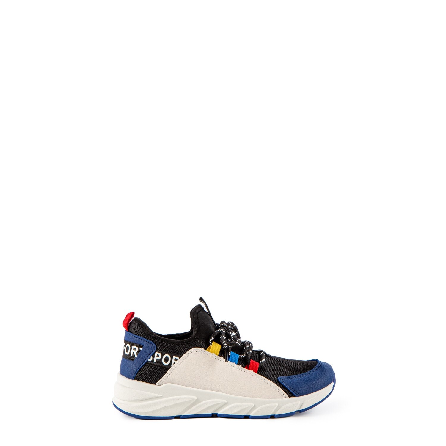 Pantofi sport dama Shani negru, Albastru