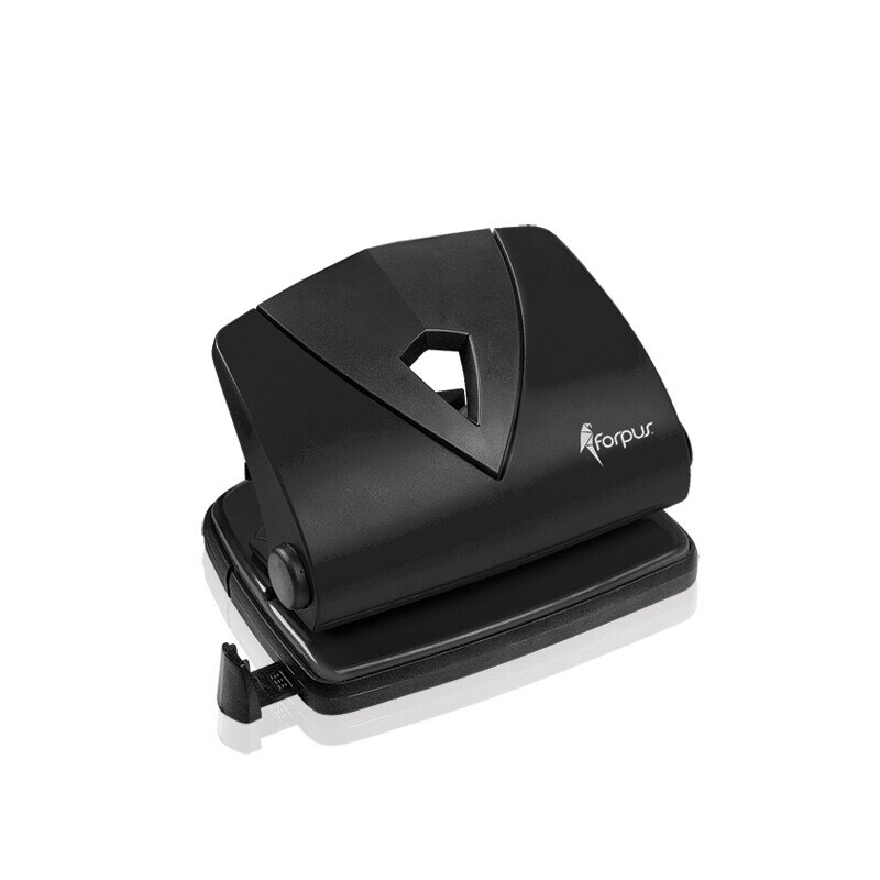 Perforator premium Forpus 61541 20 coli negru