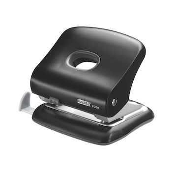 Perforator plastic Rapid FC30, 30 de coli, Negru Perforator plastic Rapid FC30, 30 de coli, Negru