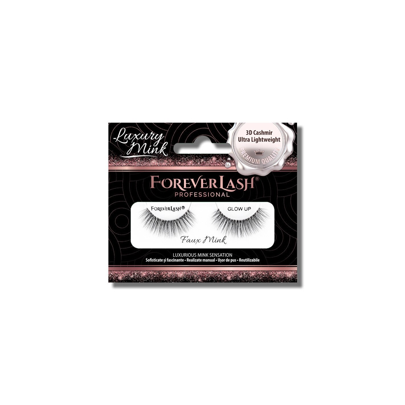 Gene False Banda, par de nurca, Foreverlash Faux Mink Glow Up