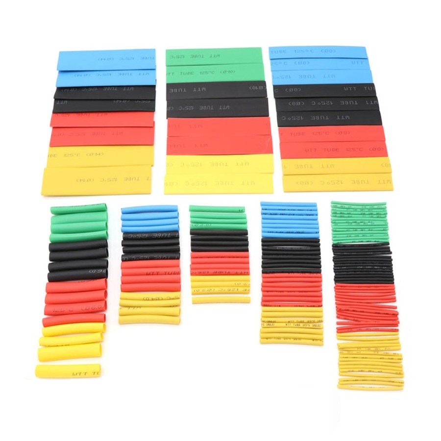 Set 164 bucati tub termocontractabil (shrink tube) 8 marimi DARO