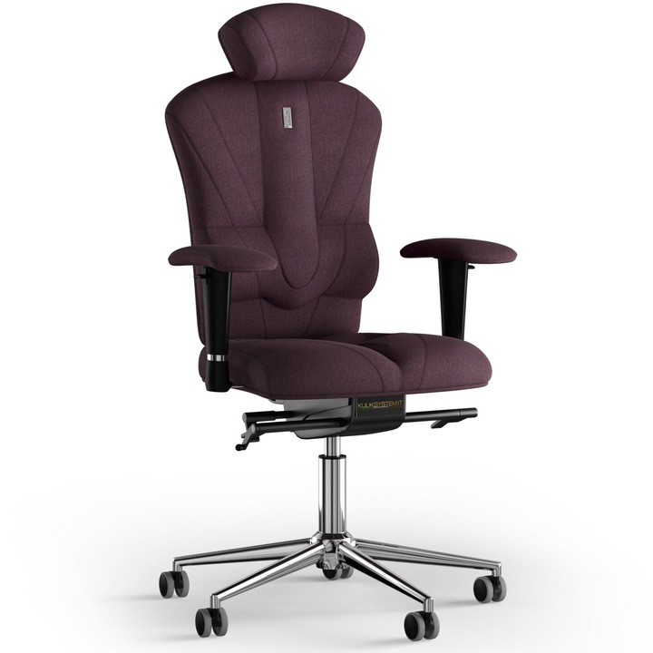Kulik System Victory, Ergonomikus irodai szék, textil, lila