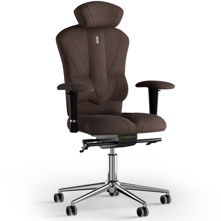 Kulik System Victory, Ergonomikus irodai szék, textil, barna