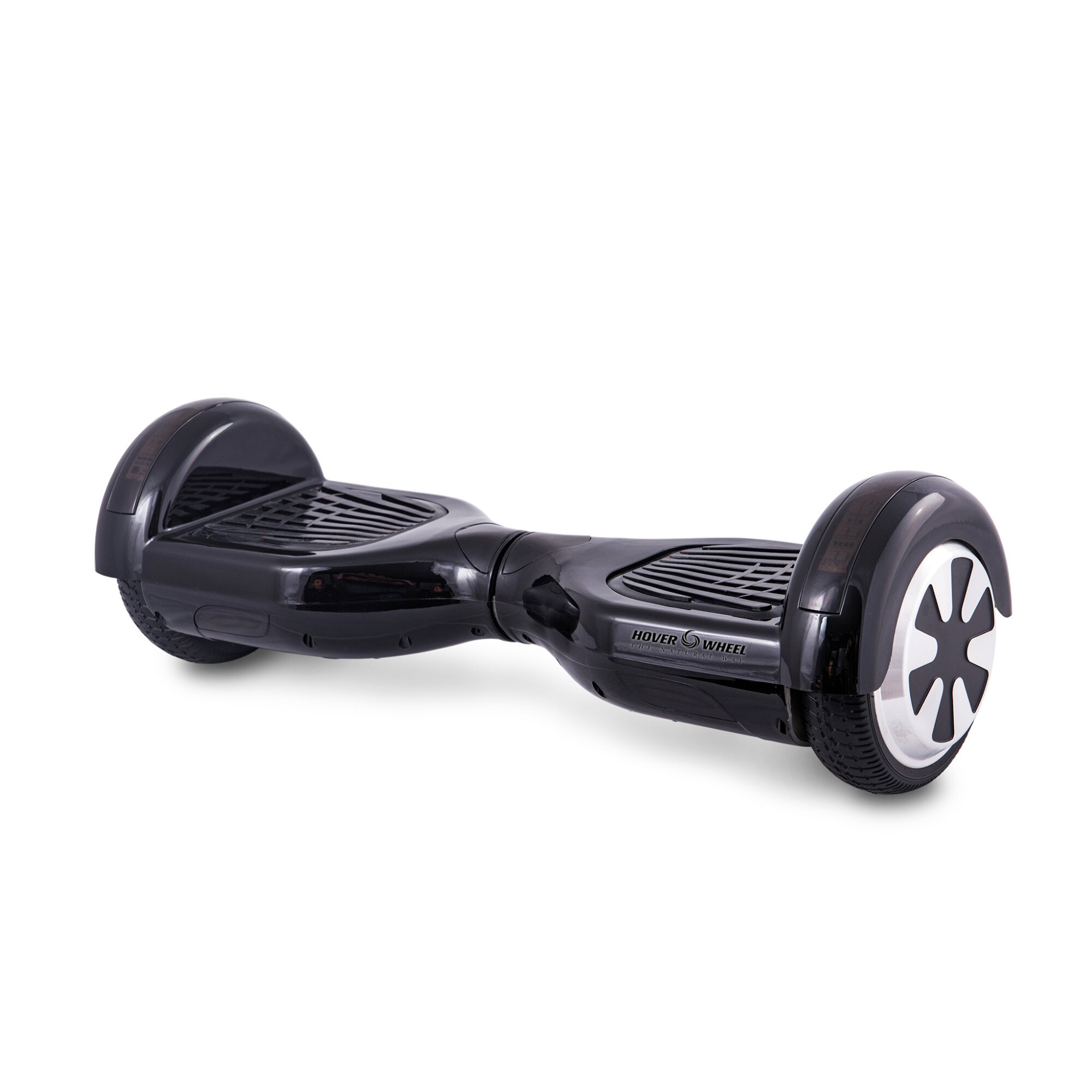Hoverboard cu Putere Motor 700W, 6.5 inch Negru Carbon, Model Hoverwheel