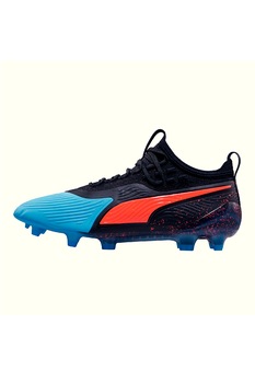 Puma, Ghete mid-high de piele ONE 19.1, Albastru Puma, Ghete mid-high de piele ONE 19.1, Albastru