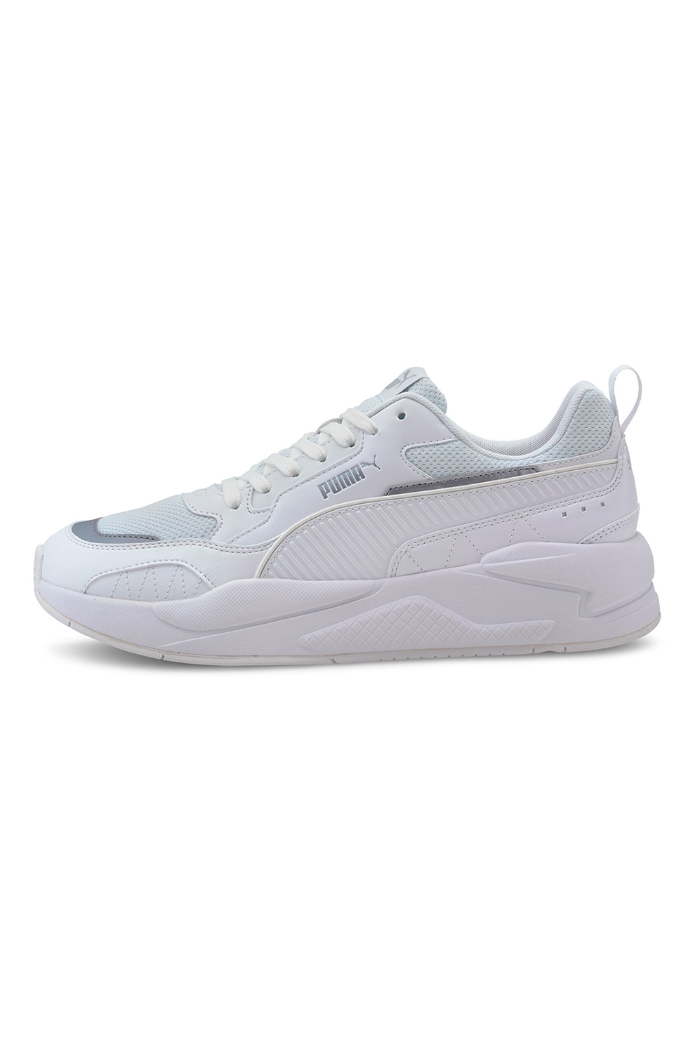 Puma, Pantofi sport low-top X-Ray² Square, Alb