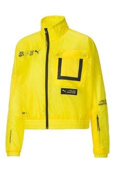 Puma, Jacheta usora cu fermoar Felipe Pantone, Galben/Negru Puma, Jacheta usora cu fermoar Felipe Pantone, Galben/Negru