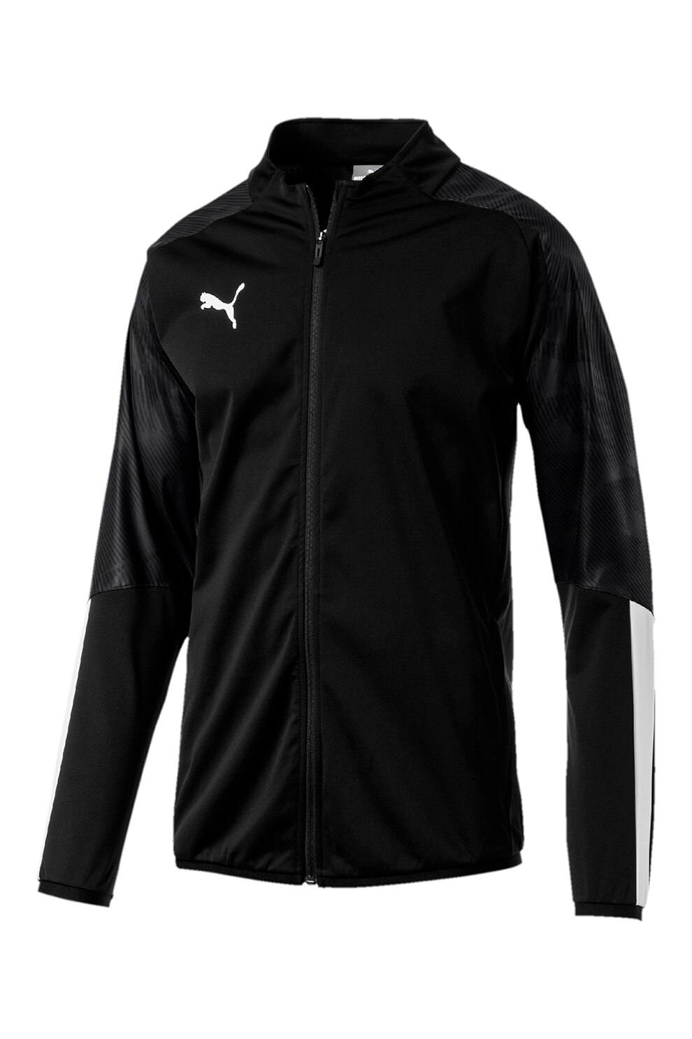 Puma, Jacheta slim fit pentru fotbal CUP Sideline, Negru, XL