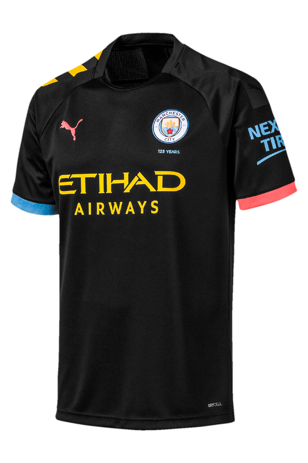 Puma, Tricou pentru fotbal MCFC Away, Negru, 2XL