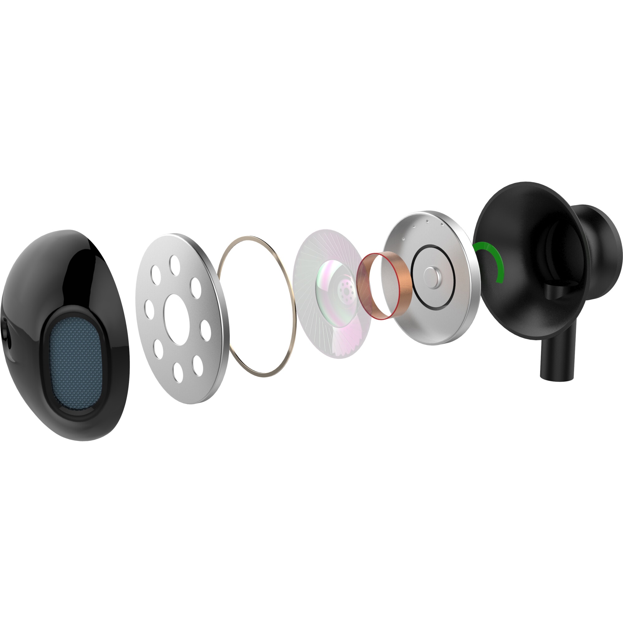 Casti audio, Yenkee, Jack 3.5mm, Negru