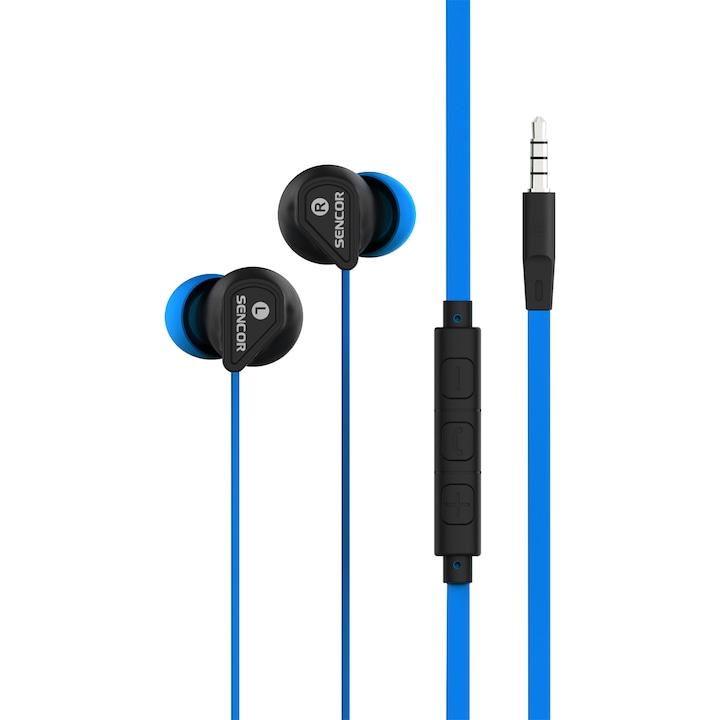 Sencor SEP 172VCM fülhallgató, Kék