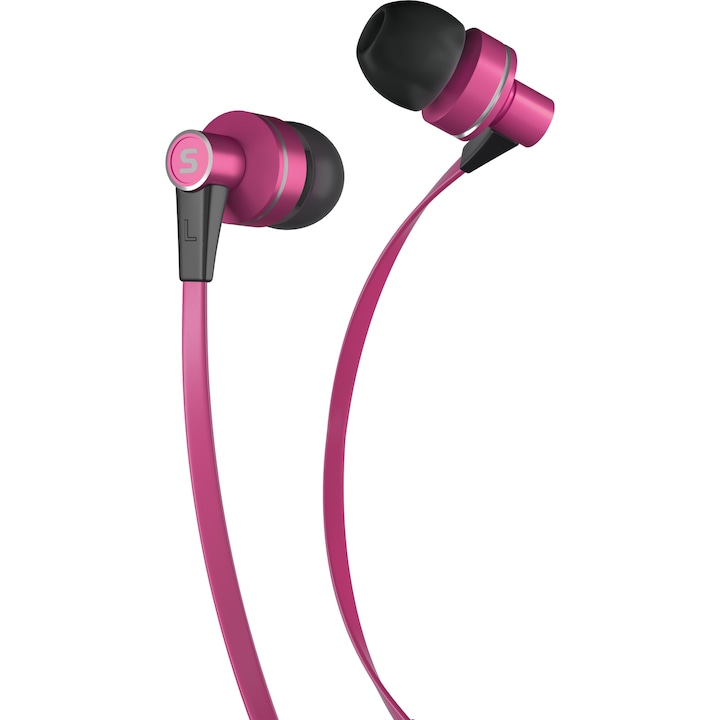 Sencor SEP 300 fülhallgató, Mikrofonnal, Rózsaszín