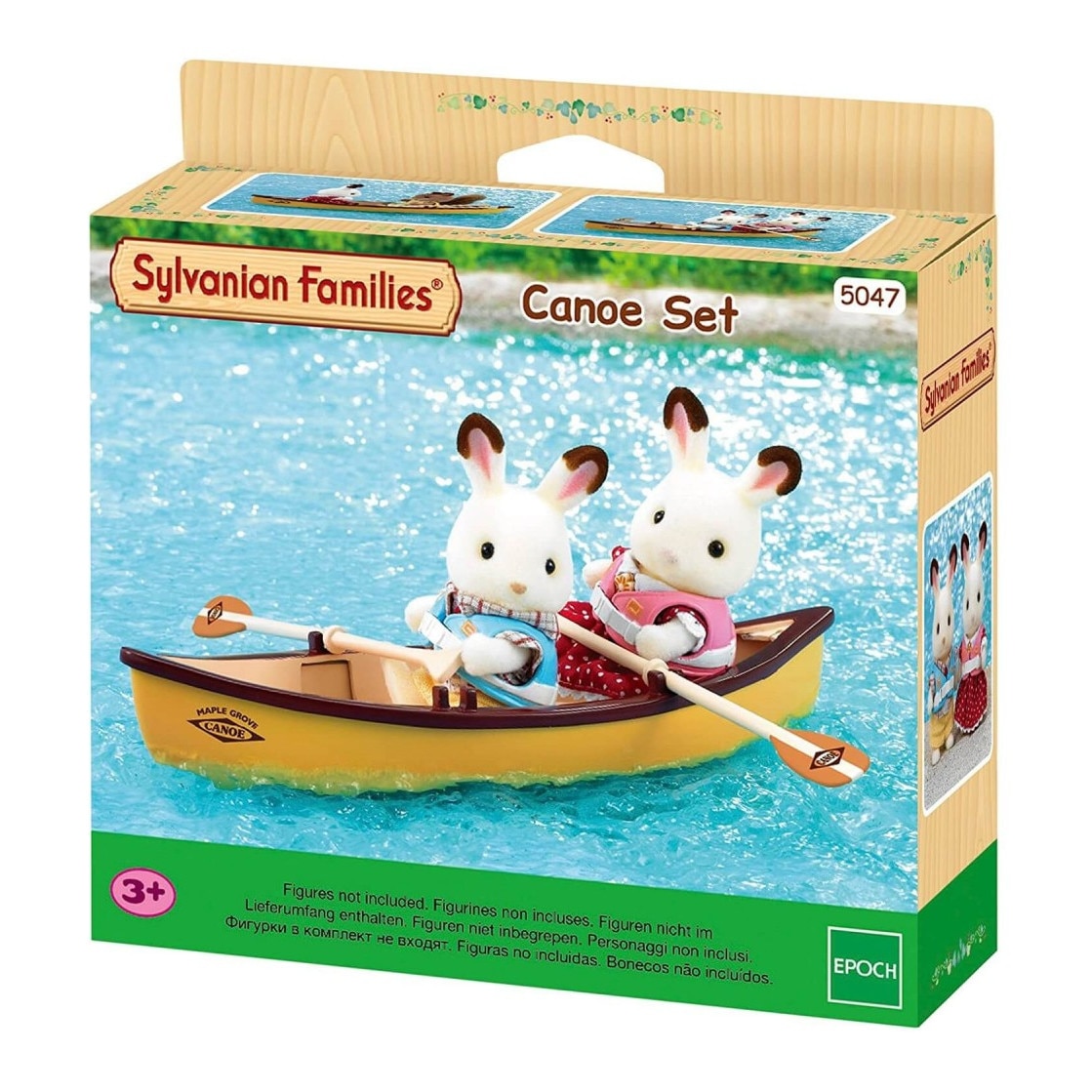 Set Sylvanian Families 5047, Canoe, 6 piese