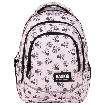 Rucsac scoala BackUP 4 model X minnie 39, multicolor Rucsac scoala BackUP 4 model X minnie 39, multicolor