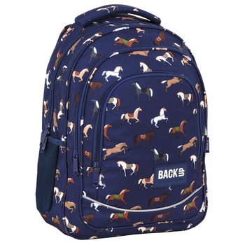 Rucsac scoala BackUP 4 model X 19 cal, multicolor Rucsac scoala BackUP 4 model X 19 cal, multicolor