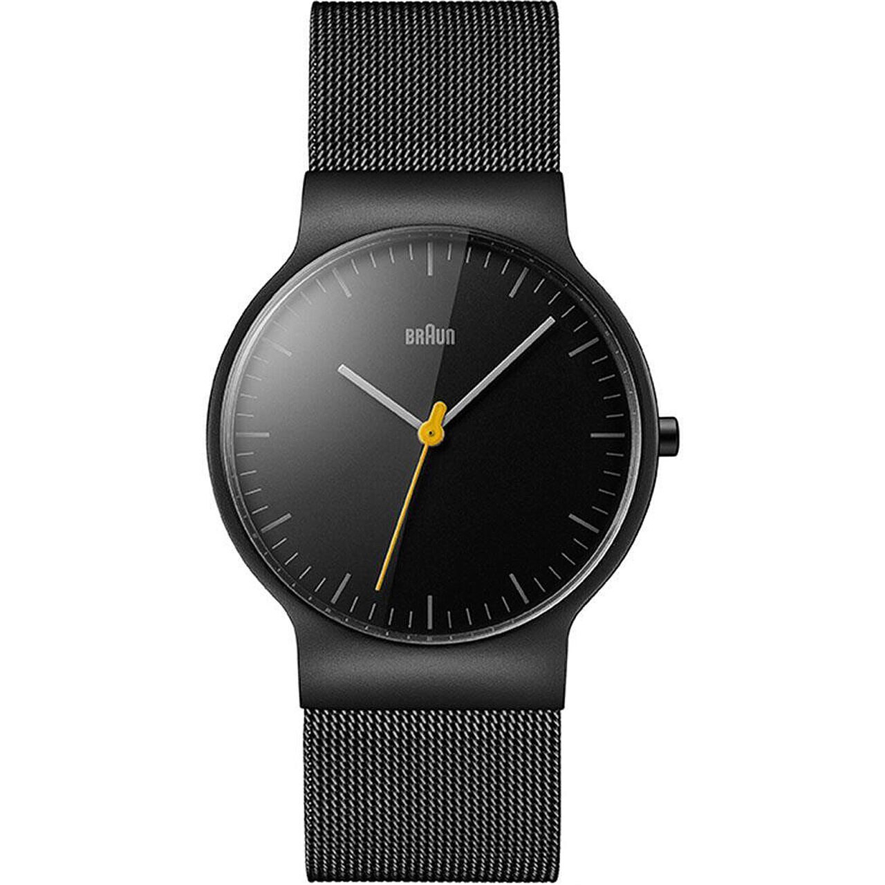 Ceas barbatesc Brawn BN0211BKMHG, Quartz, 38mm, 3ATM