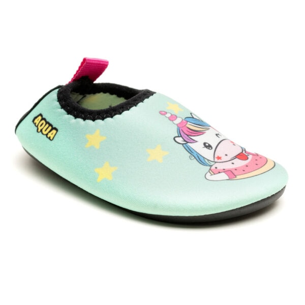 Papuci rezistenti la apa Kidopo Aqua Socks Unicorn