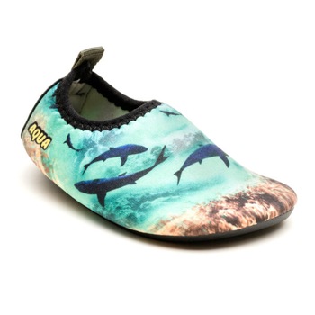 Papuci rezistenti la apa Kidopo Aqua Socks Baby Shark Papuci rezistenti la apa Kidopo Aqua Socks Baby Shark