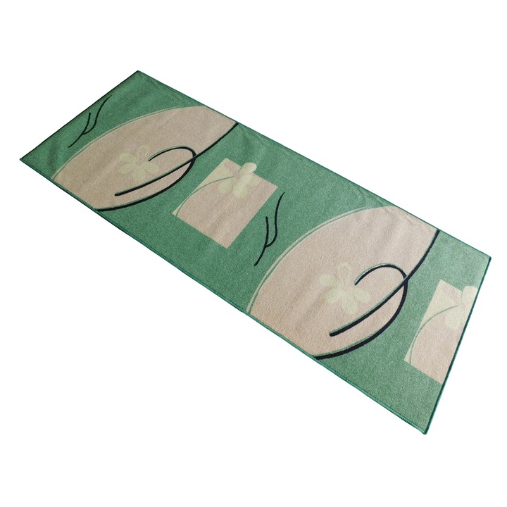 Пътека Деко трейдинг Струма 043, Мокет, Зелен, 100х250