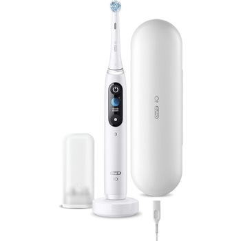 Periuta de dinti electrica Oral-B iO-9n, 34800 rotatii/ minut, Display Color, 7 programe, 3D Teeth Tracking, Carcasa de incarcare Power2Go, White Periuta de dinti electrica Oral-B iO-9n, 34800 rotatii/ minut, Display Color, 7 programe, 3D Teeth Tracking, Carcasa de incarcare Power2Go, White