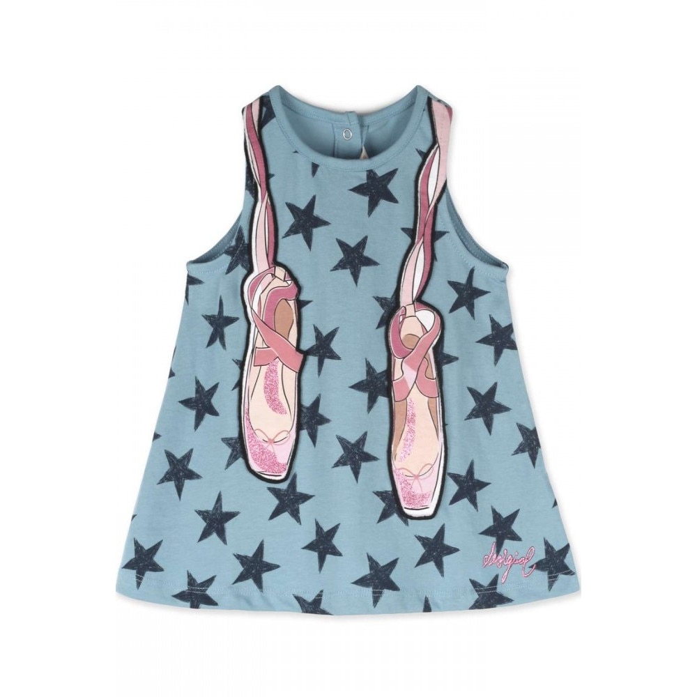 Rochie Desigual, Albastru, 18SYVK04