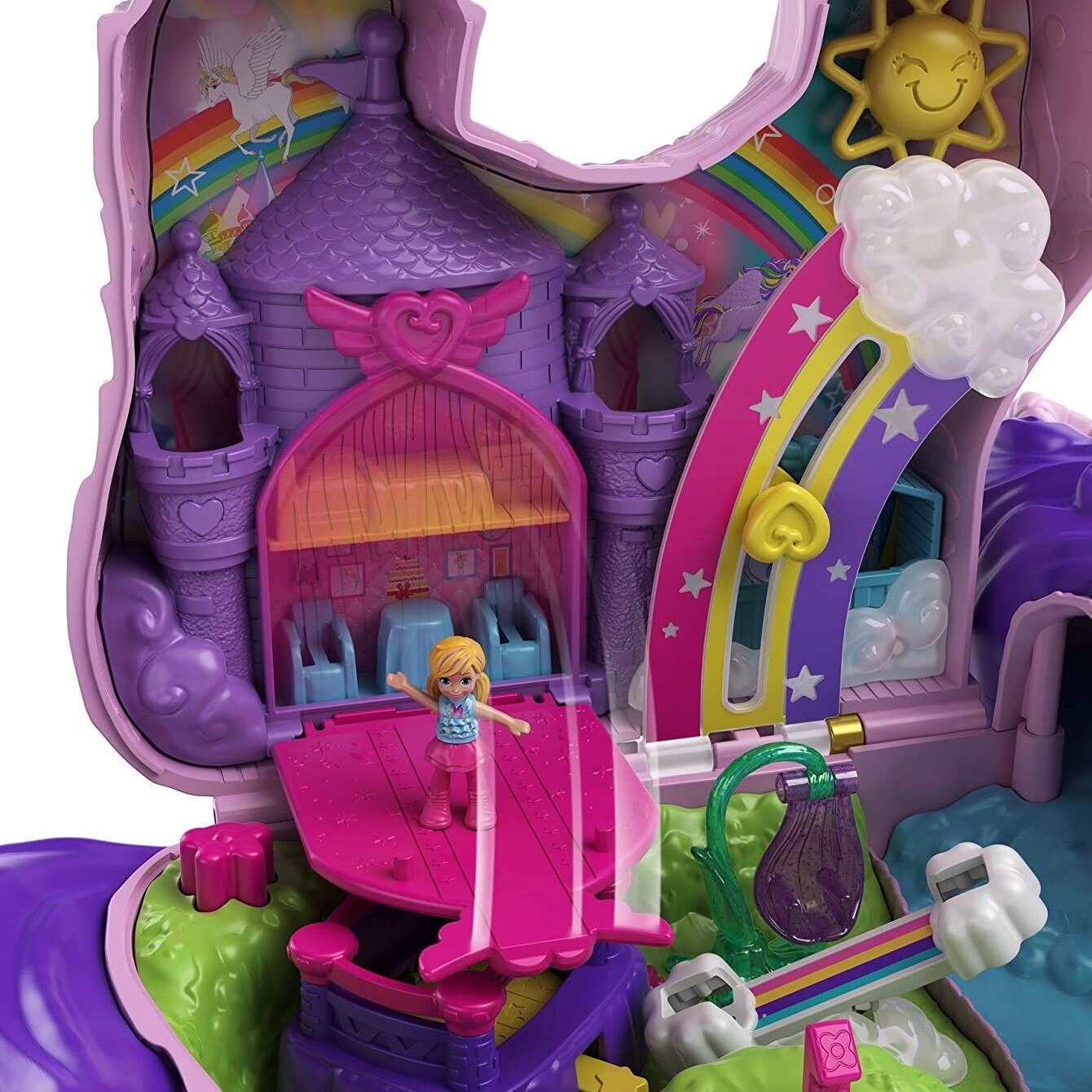 Polly Pocket Játékkészlet, Unicorn Party