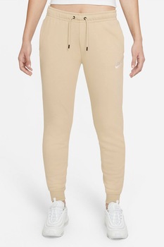 Nike, Pantaloni sport conici cu buzunare laterale Sportswear Club, Crem Nike, Pantaloni sport conici cu buzunare laterale Sportswear Club, Crem