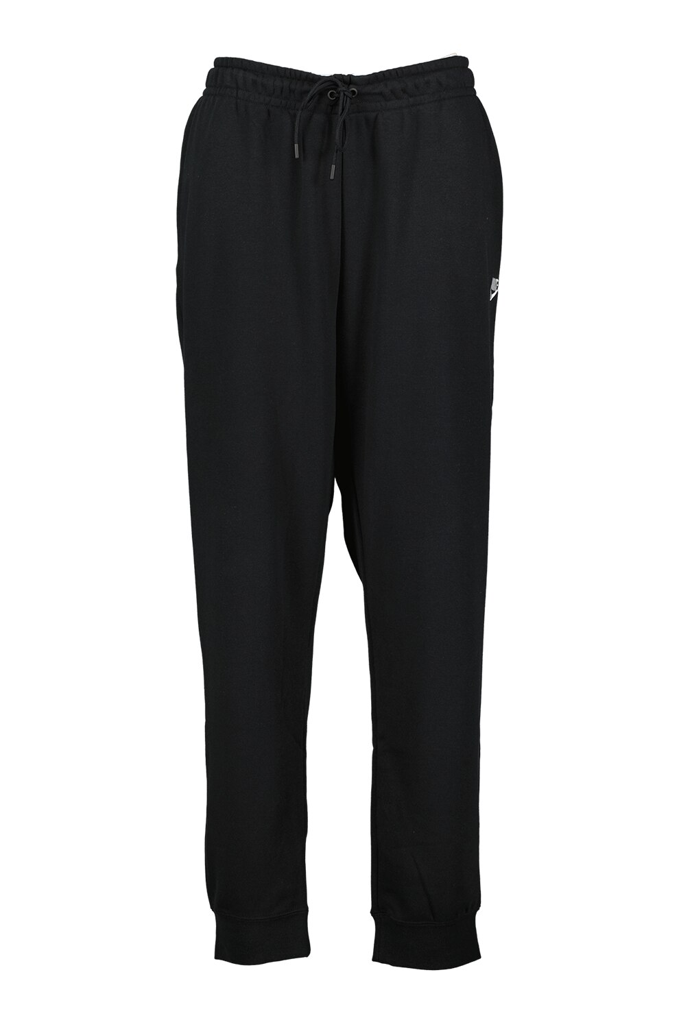 Nike, Pantaloni sport cu snur plus size Essential, Negru