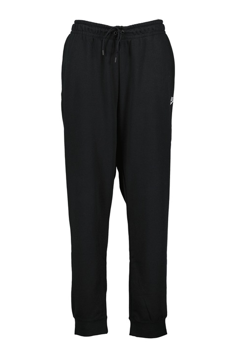 Nike, Спортен панталон Sportswear Essential Plus Size с връзка, Черен