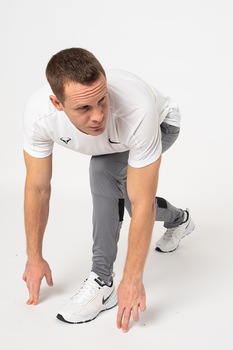 Nike - Dri-Fit ADV Rafa logómintás teniszpóló, Fehér/Fekete