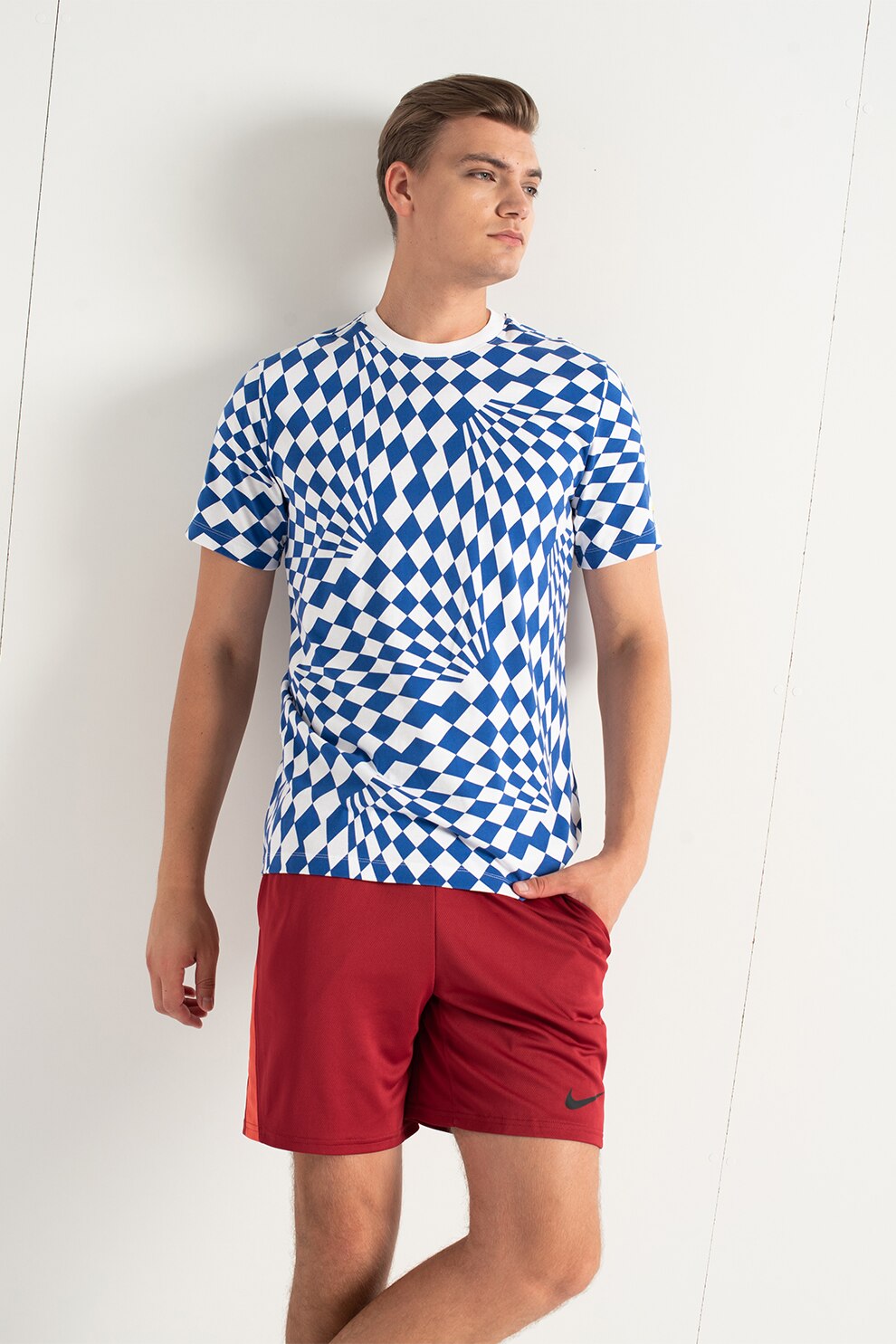 Nike, Tricou pentru fotbal Chelsea FC Ignite, Albastru/Alb