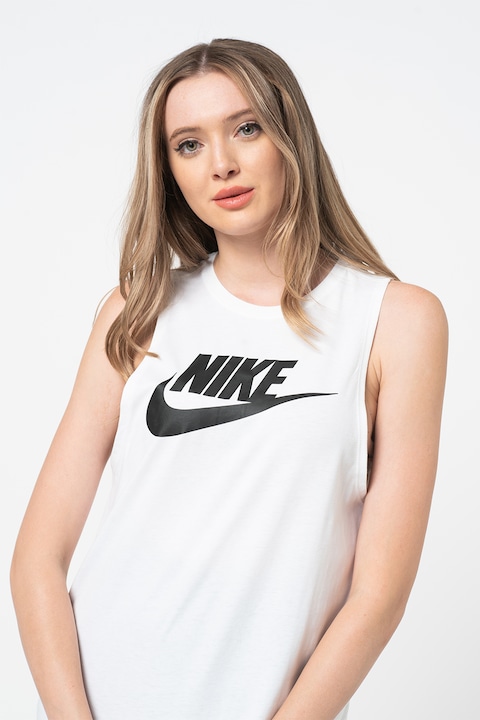 Nike, Топ Muscle Tank Futura, Бял/Черен