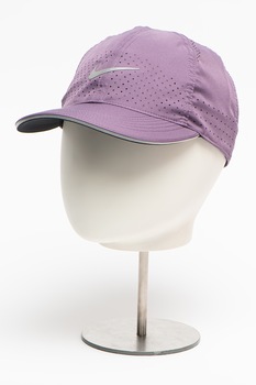 Nike, Sapca cu logo pentru alergare Featherlight, Violet Nike, Sapca cu logo pentru alergare Featherlight, Violet