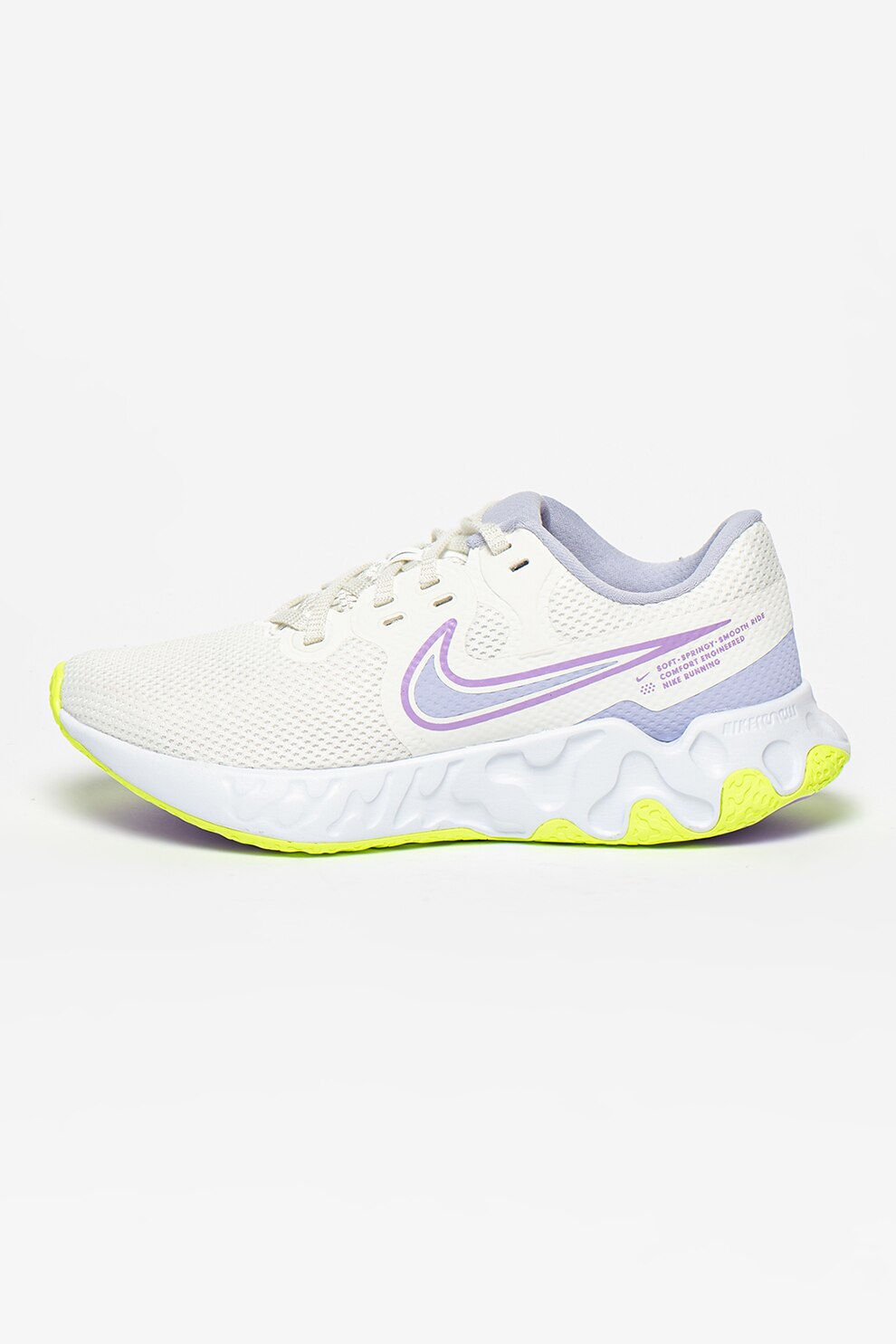 Nike, Pantofi pentru alergare Renew Ride 2, Alb/Lila