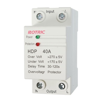 Releu cu protectie la supratensiune HDP 40A/2P Releu cu protectie la supratensiune HDP 40A/2P