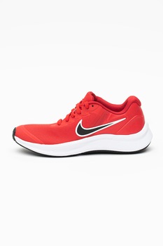 Nike, Pantofi pentru alergare cu logo Star Runner 3, Rosu