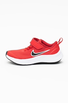 Nike - Обувки за бягане Star Runner 3 с мрежа, Червен
