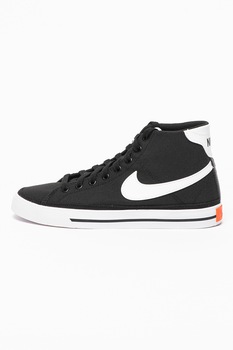 Nike, Tenisi mid-high Court Legacy, Negru/Alb Nike, Tenisi mid-high Court Legacy, Negru/Alb