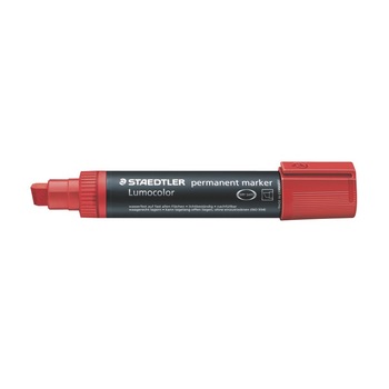 Marker permanent Staedtler Lumocolor 2 - 12 mm rosu Marker permanent Staedtler Lumocolor 2 - 12 mm rosu