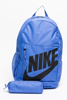 Nike, Rucsac unisex cu imprimeu logo - 20 L, Albastru royal Nike, Rucsac unisex cu imprimeu logo - 20 L, Albastru royal