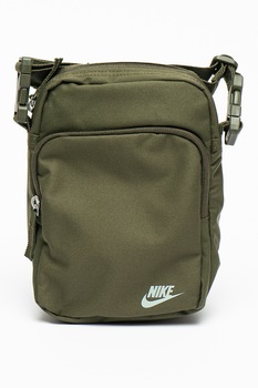 Nike - Унисекс чанта Heritage с преден джоб с цип, Армия зелено