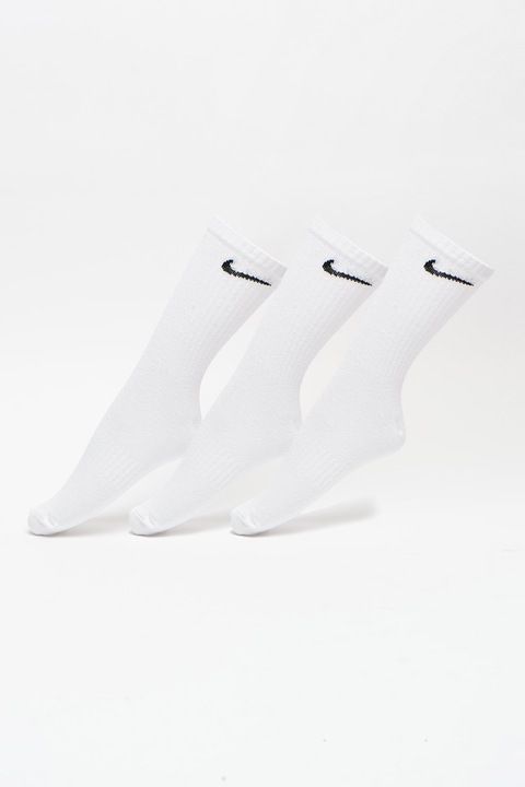 Nike, Set de sosete pentru antrenament Everyday - 3 perechi, Alb
