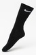 Nike, Set de sosete pentru antrenament Everyday - 3 perechi, Negru/Alb/Gri, S