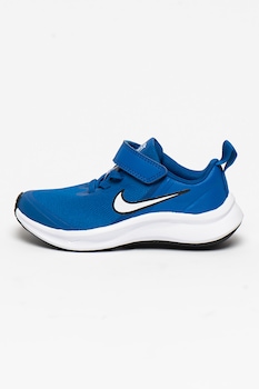 Nike - Обувки за бягане Star Runner 3 с мрежа, Kралско синьо