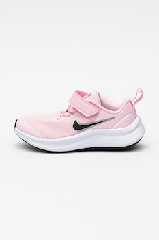 Nike - Обувки за бягане Star Runner 3 с мрежа, Розов